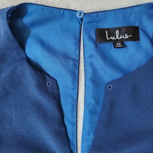 Lulus Womens Deep V Neck Sleeveless Party Dress, size XS - Picture 4 of 8